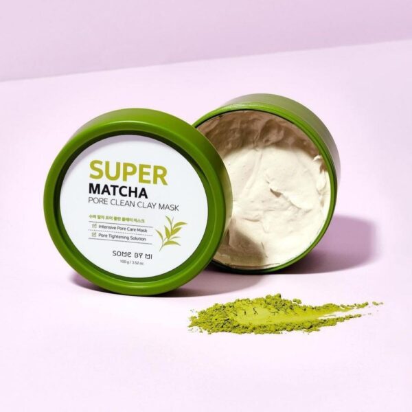 SOME BY MI - Super Matcha Pore Clean Clay Mask - Image 4