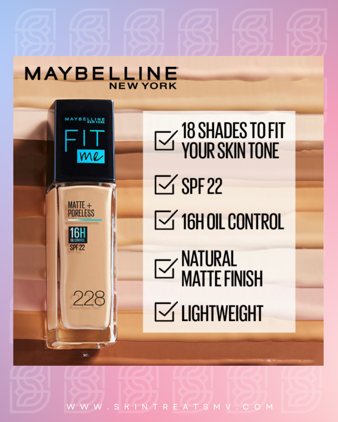 Buy Maybelline New York Fit Me Matte + Poreless Liquid Foundation, 312  Golden, Matte Foundation, 16 HR Oil Control Foundation